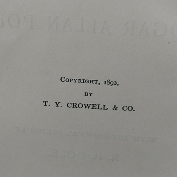 Antique Book Collection copyright 1892-1910 - Picture 4 of 15